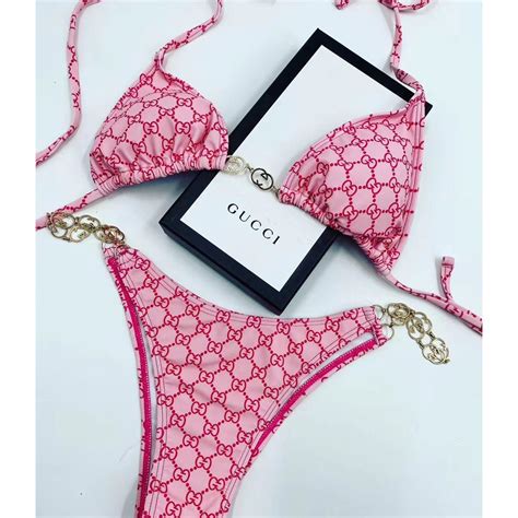 gucci bathing auit|Gucci bathing suit 2 piece.